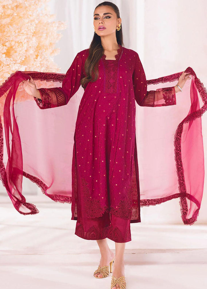 Azure Pret Luxury Jacquard 4 Piece Suit AZU23D Tulip Tales