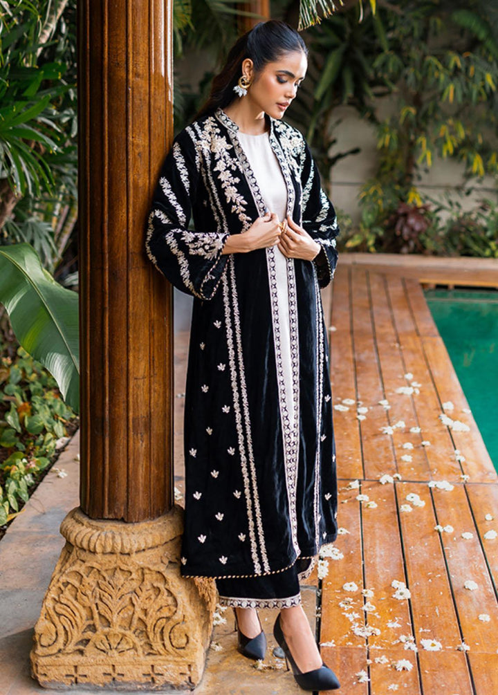 Azure Pret Embroidered Velvet 2 Piece Suit Regal Charm