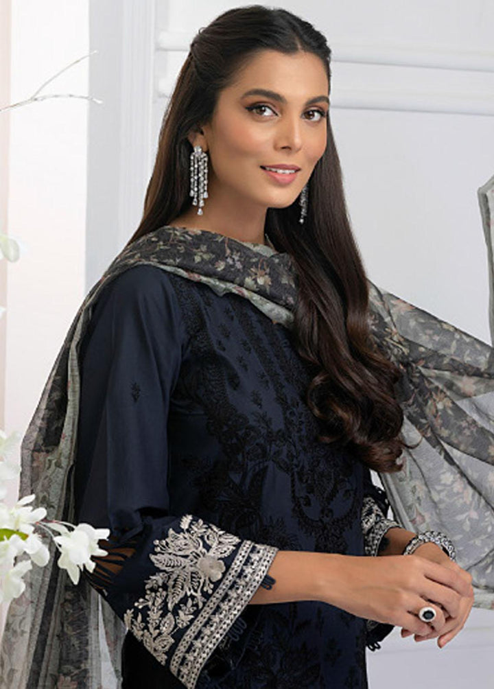 Azure Embroidered Lawn Suits Unstitched 3 Piece AZU23E 51 Honeywort - Luxury Collection