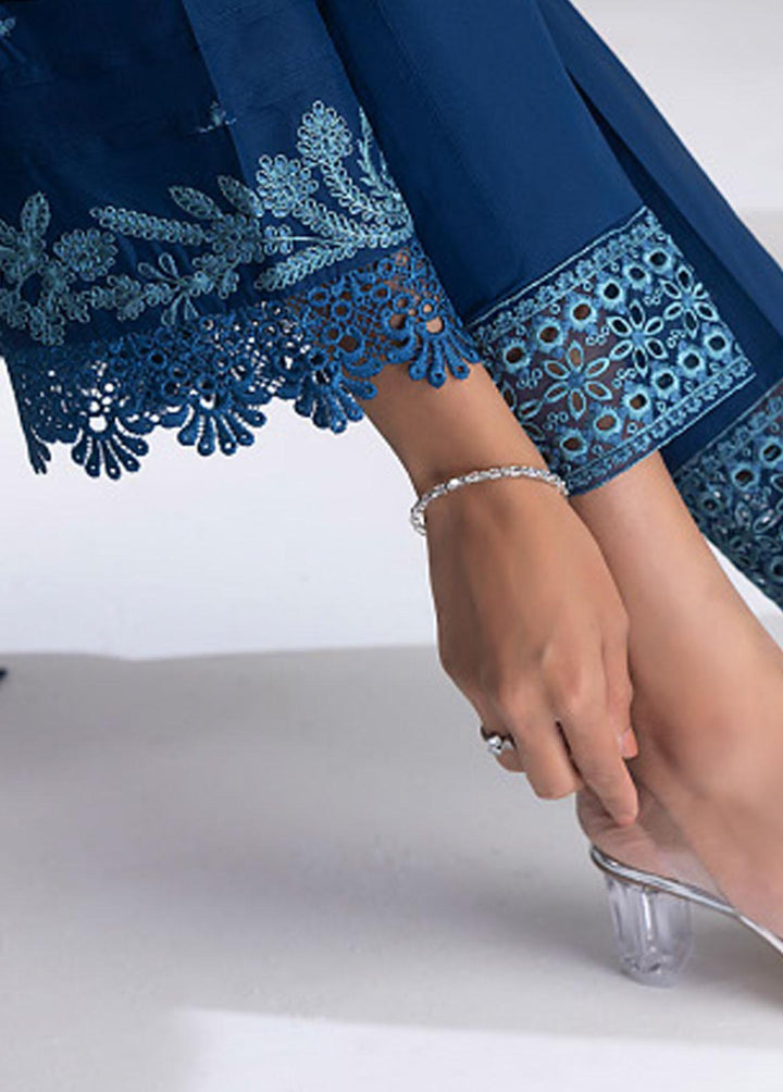 Azure Embroidered Lawn Suits Unstitched 3 Piece AZU23E 55 Blooming Freesia - Luxury Collection