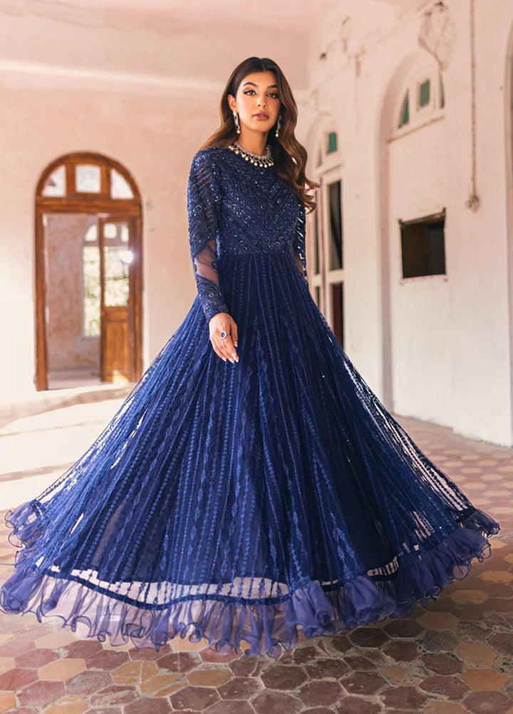 Azure Pret Embroidered Net 4 Piece Suit Ghazal