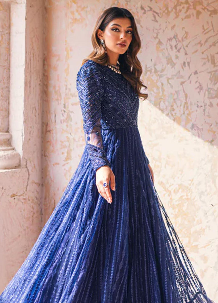 Azure Pret Embroidered Net 4 Piece Suit Ghazal