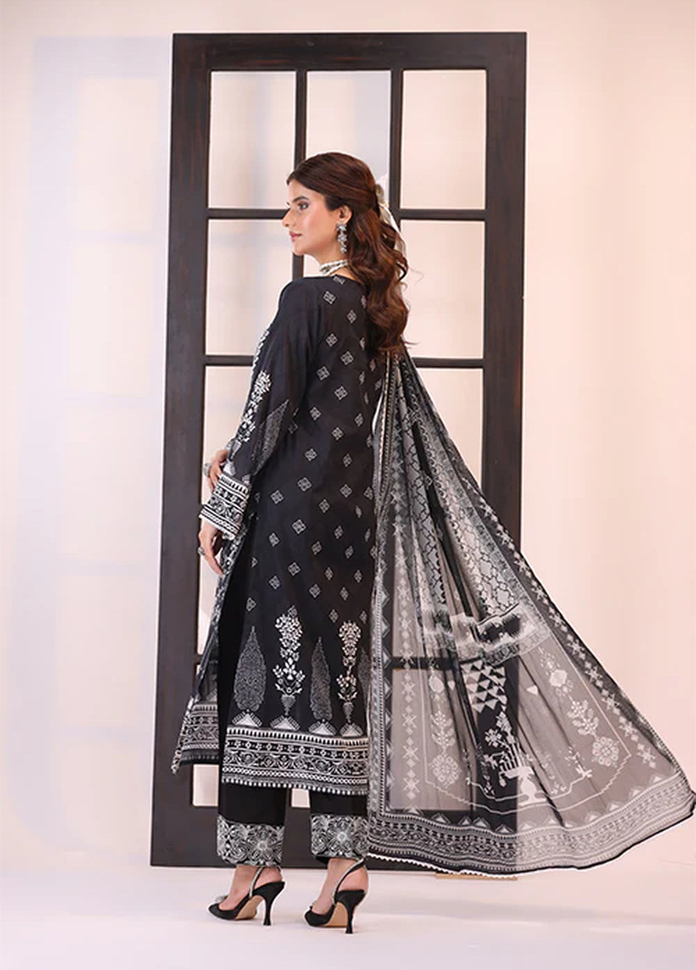 La Elise Women Unstitched Embroidered Lawn 3 Piece Suit 0001209 Zara - Casual Collection