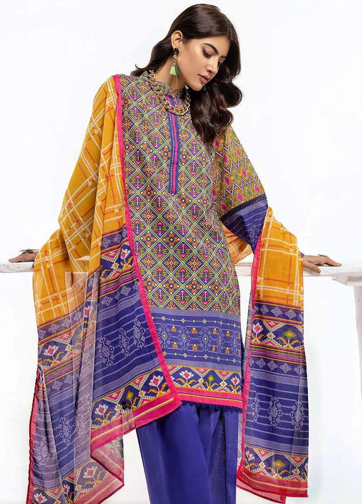 Bagh By Gul Ahmed Printed Lawn Suits Unstitched 3 Piece GA23BG CL-32569 - Summer Collection