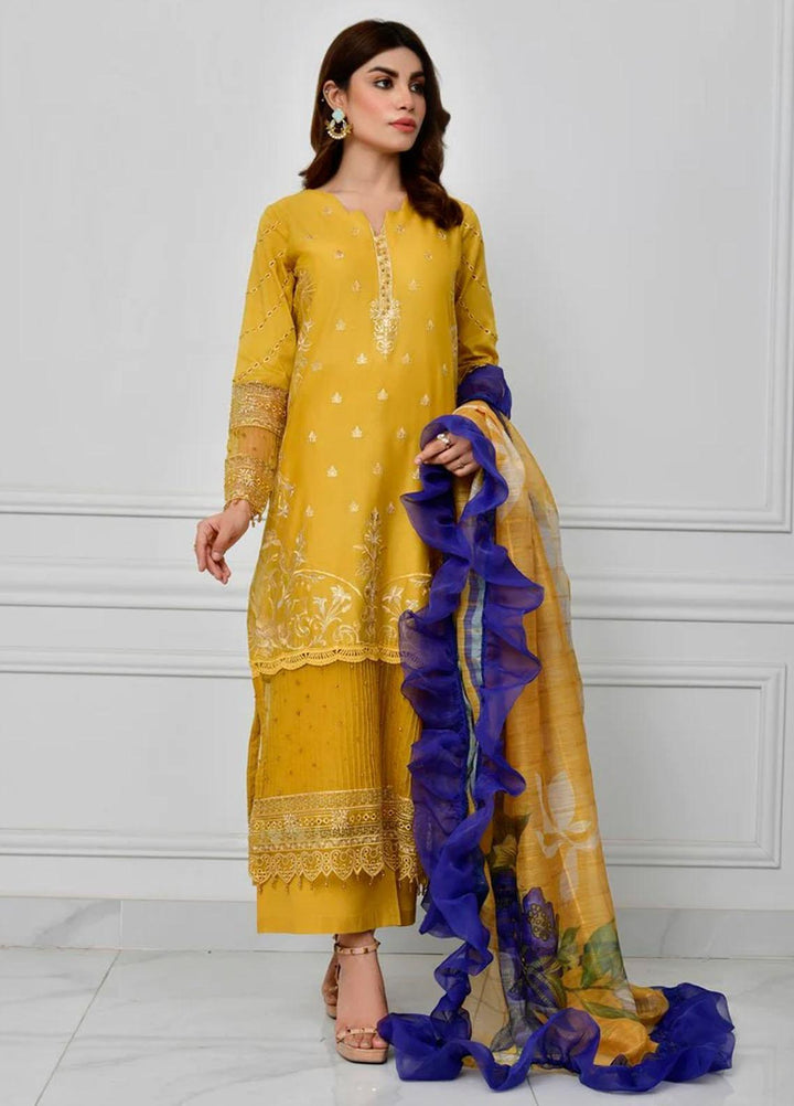 Bagh By Norans Embroidered Lawn Suits Unstitched 3 Piece NRS23BG NPEC-PR 09 - Summer Collection