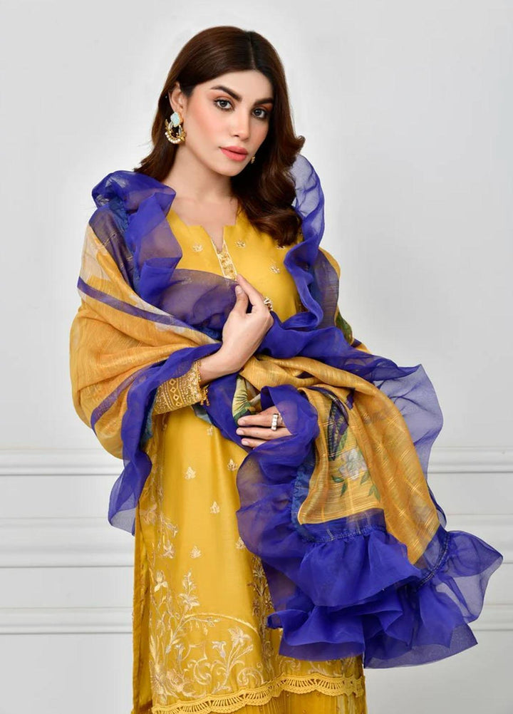 Bagh By Norans Embroidered Lawn Suits Unstitched 3 Piece NRS23BG NPEC-PR 09 - Summer Collection