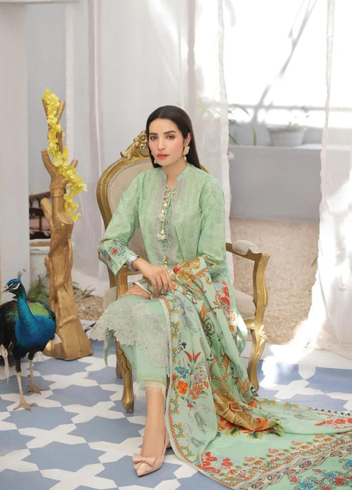 Bagh by Norans Embroidered Lawn Suits Unstitched 3 Piece NRS22UNS NPEC-PR 03 - Summer Collection