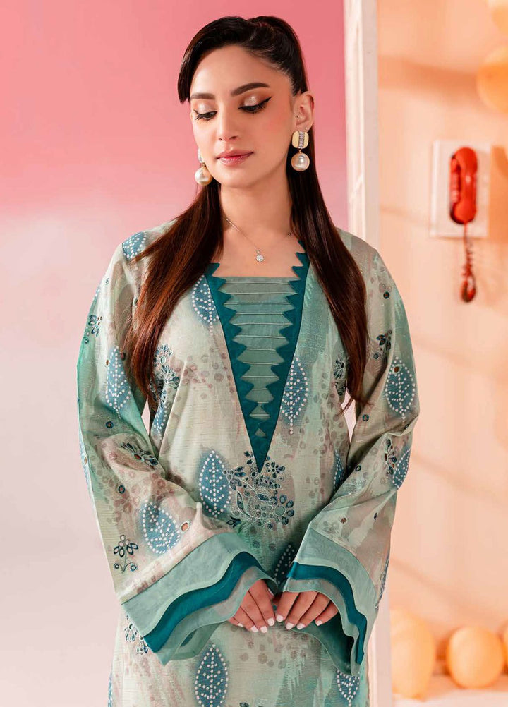 Ballerina by Nureh Chikankari Lawn Suits Unstitched 2 Piece NU24BC NU2-138 - Summer Collection