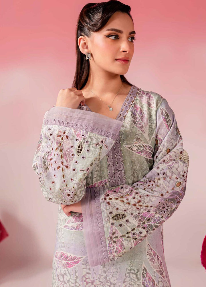 Ballerina by Nureh Chikankari Lawn Suits Unstitched 2 Piece NU24BC NU2-147 - Summer Collection