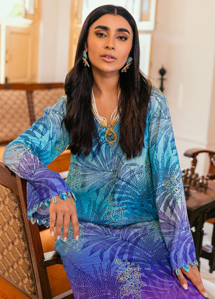 Ballerina By Nureh Embroidered Chikankari Viscose Suits Unstitched 2 Piece NU23BC NU2-119 - Formal Collection