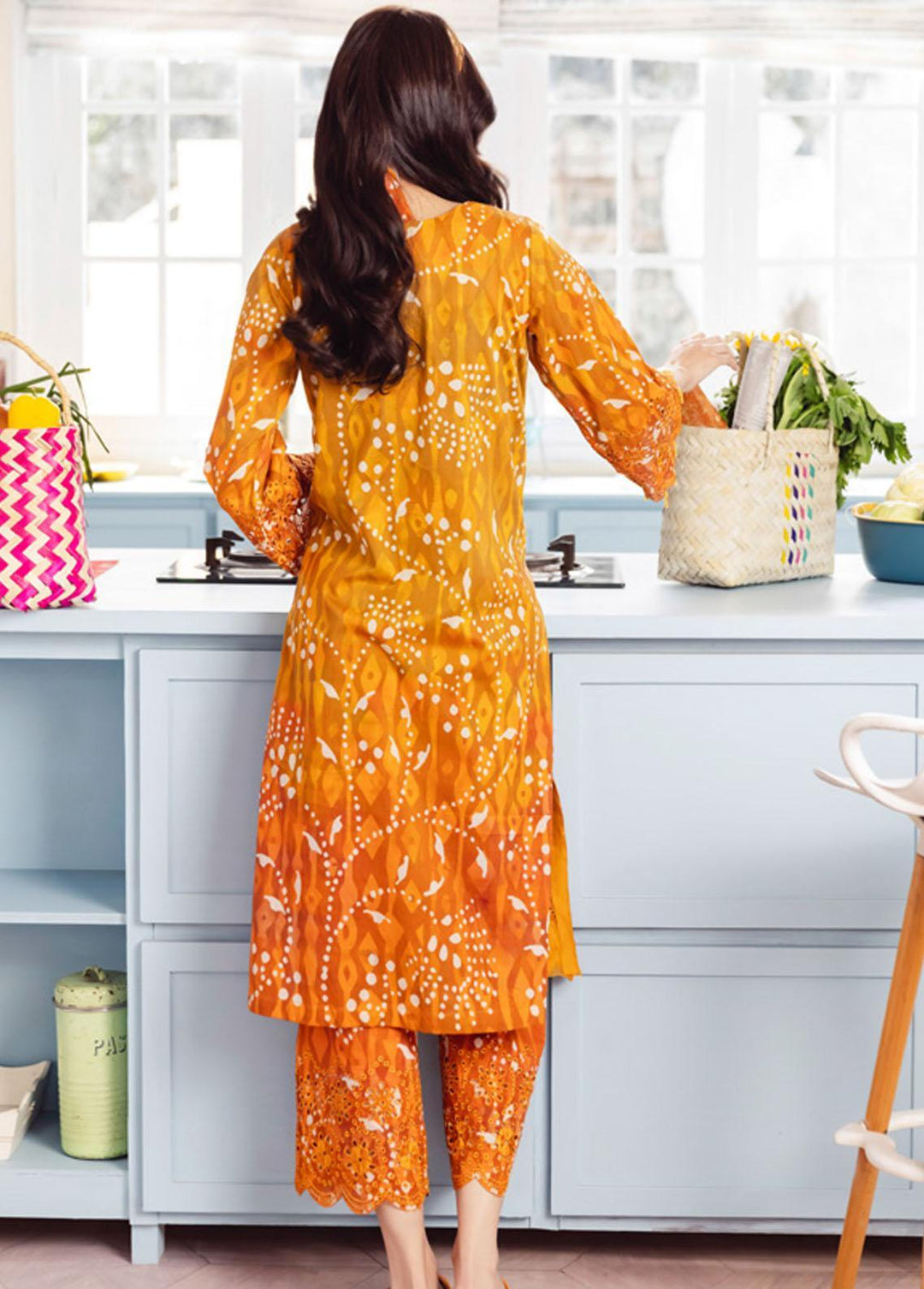 Ballerina by Nureh Embroidered Lawn Suits Unstitched 2 Piece NU23B NU2-82 - Summer Collection