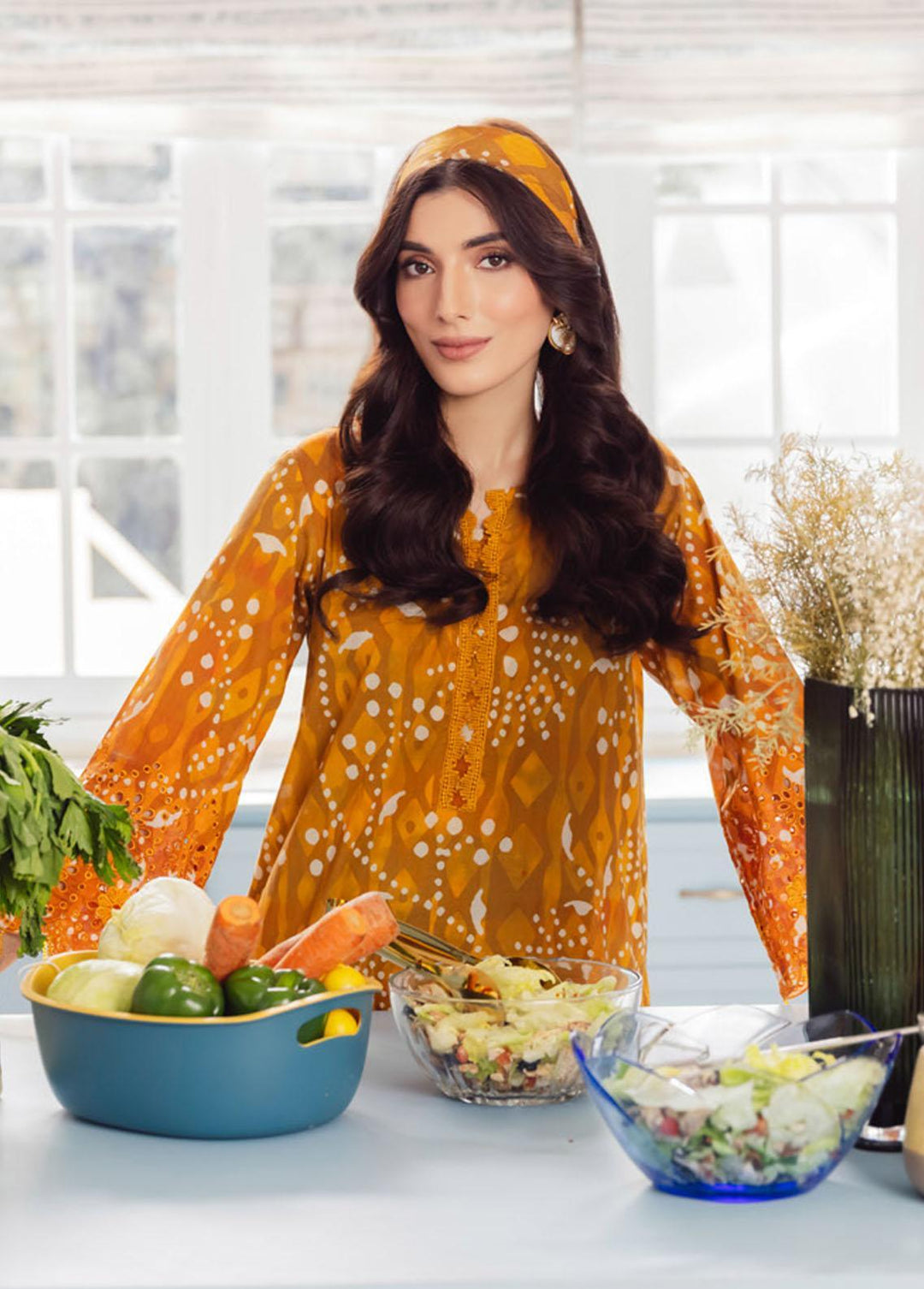Ballerina by Nureh Embroidered Lawn Suits Unstitched 2 Piece NU23B NU2-82 - Summer Collection