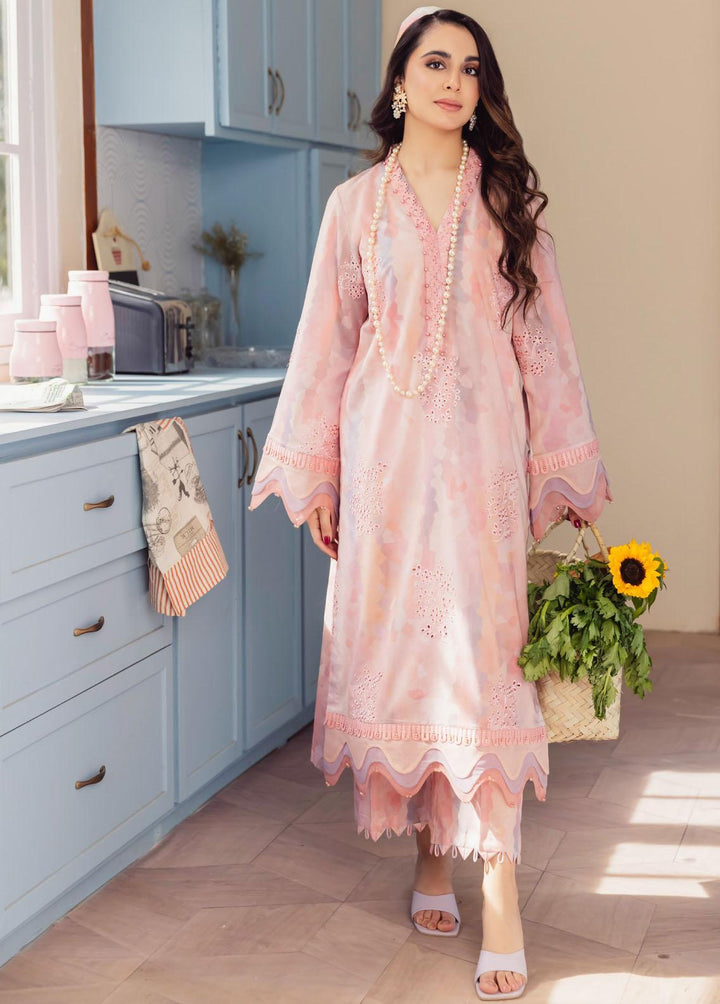 Ballerina by Nureh Embroidered Lawn Suits Unstitched 2 Piece NU23B NU2-83 - Summer Collection