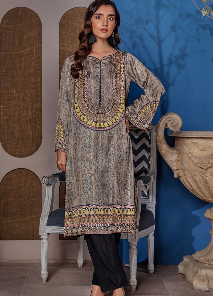 Bareen Casual Pret  Satin Silk Kurti BRG21SS BSH-14