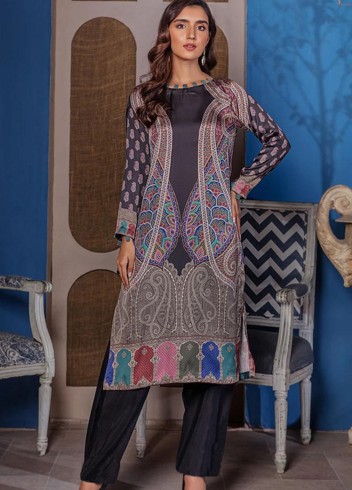 Bareen Casual Pret  Satin Silk Kurti BRG21SS BSH-16