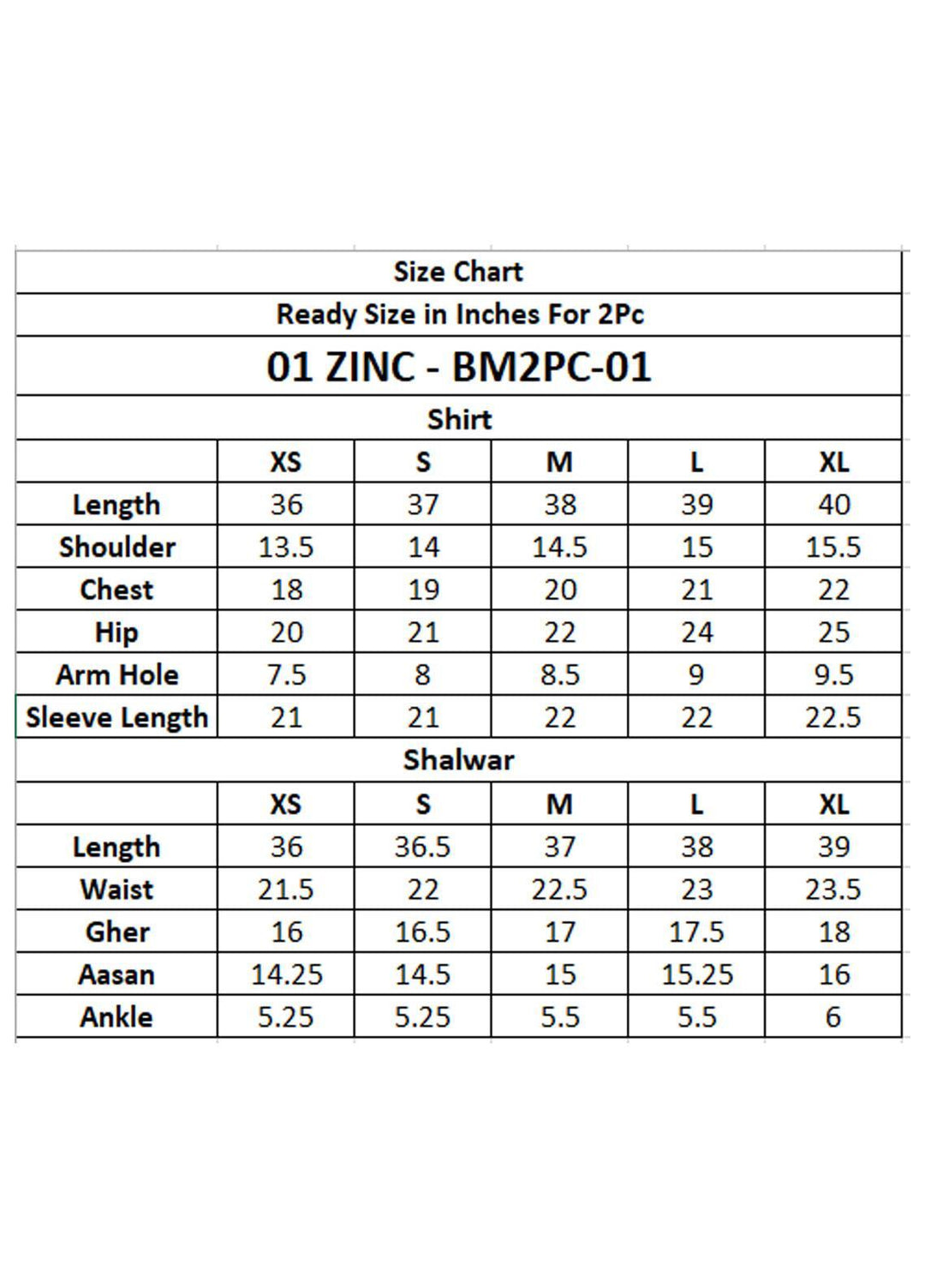 Bareen Casual Pret  Matte Silk 2 Piece Suit BM2PC-01