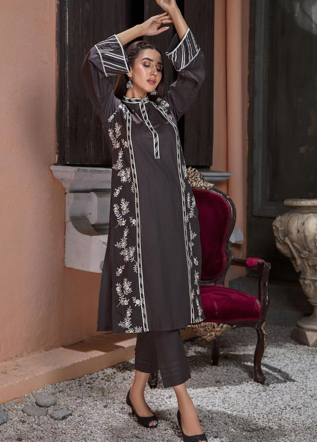 Bareen Casual Pret  Khaddar 2 Piece Suit BK2PC-04