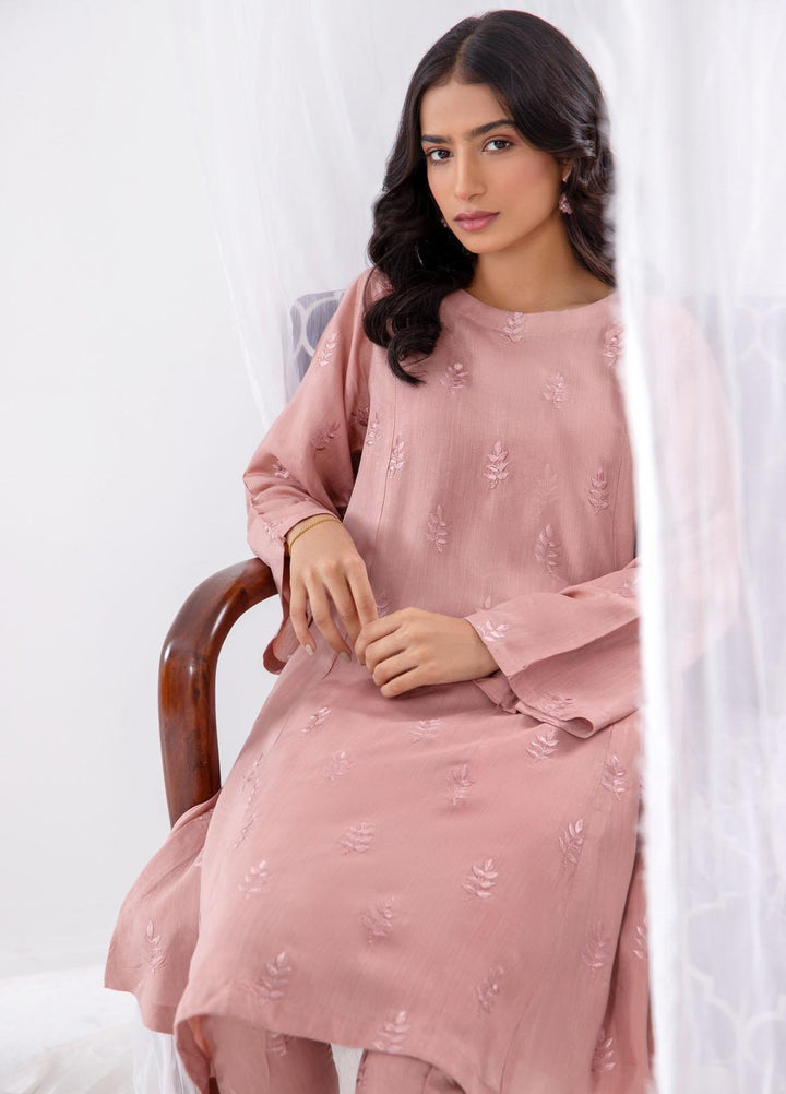 Bareen Pret Embroidered Matte Silk 2 Piece Suit BR22FE BME2PC-04