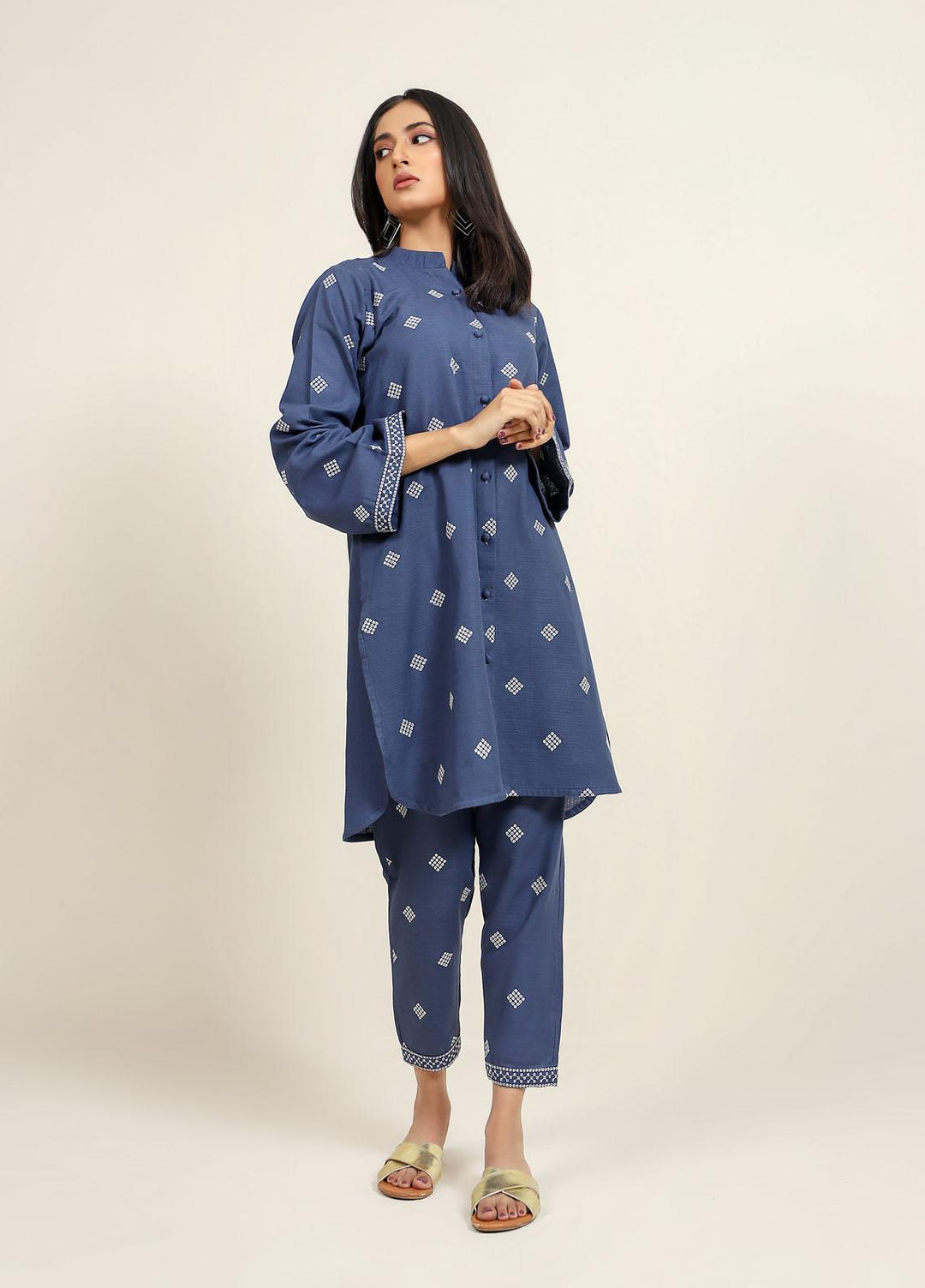 Bareen Casual Pret  Khaddar 2 Piece Suit BRK2PC-01