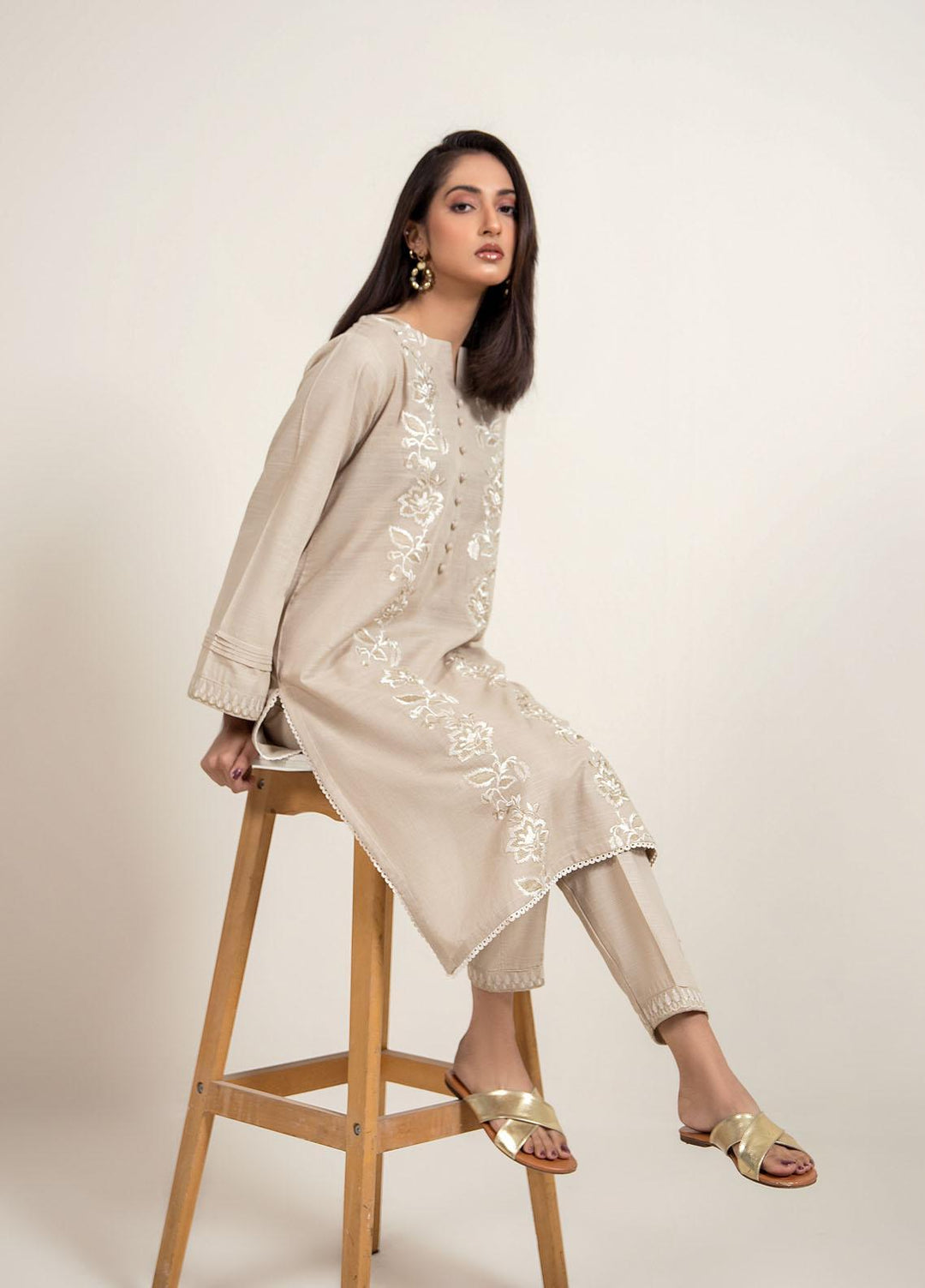 Bareen Casual Pret  Khaddar 2 Piece Suit BRK2PC-05