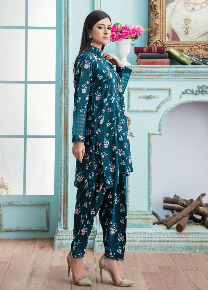 Bareen Casual Pret  Matte Silk 2 Piece Suit BM2PC-01