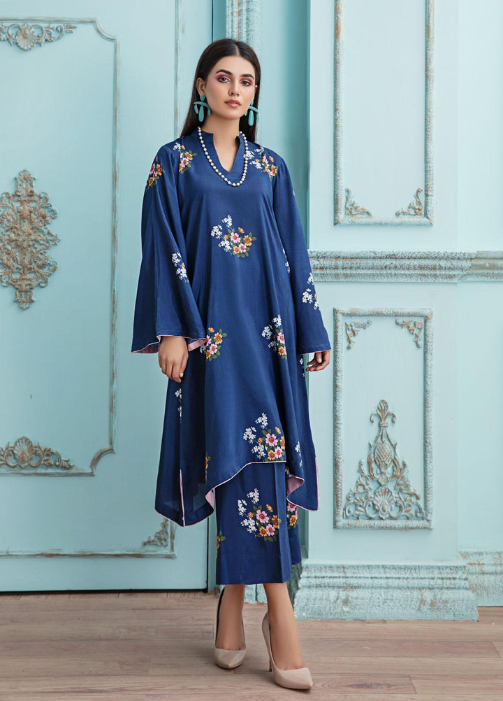 Bareen Casual Pret  Matte Silk 2 Piece Suit BM2PC-02