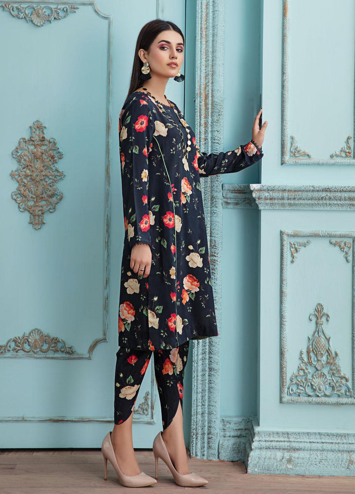 Bareen Casual Pret  Matte Silk 2 Piece Suit BM2PC-05