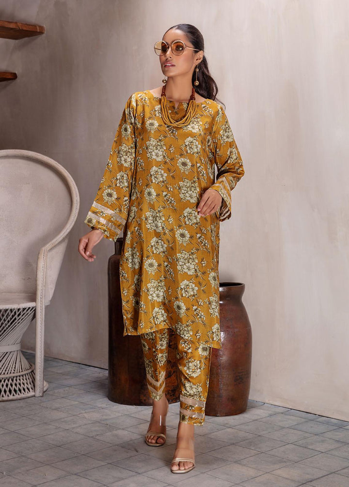 Bareen Casual Pret  Matte Silk 2 Piece Suit BM2PC-06