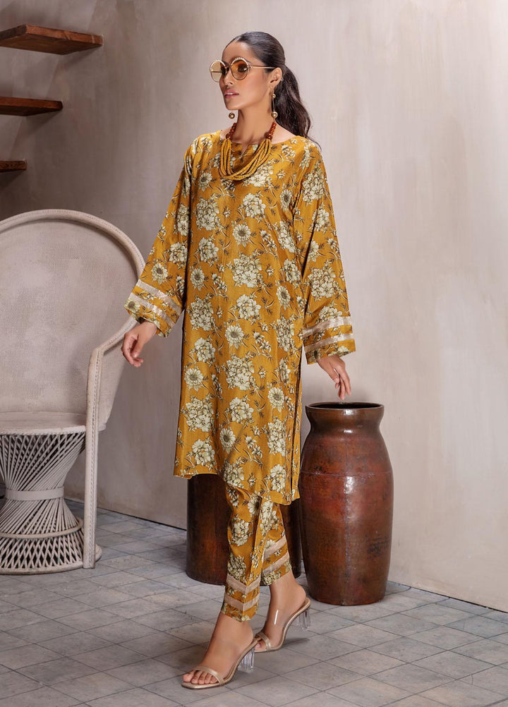 Bareen Casual Pret  Matte Silk 2 Piece Suit BM2PC-06