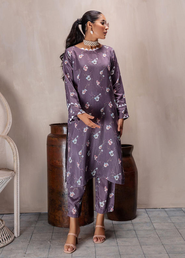 Bareen Casual Pret  Matte Silk 2 Piece Suit BM2PC-08