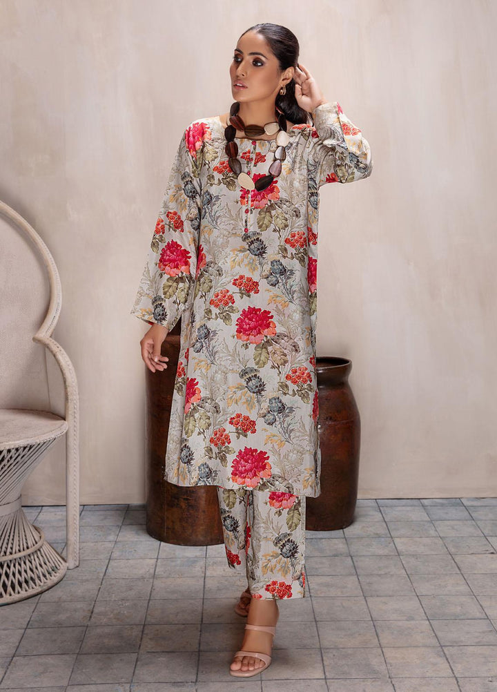 Bareen Casual Pret  Matte Silk 2 Piece Suit BM2PC-09