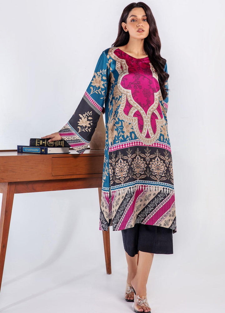 Bareen Casual Pret Printed Silk Shirt BR22SE BSH-18