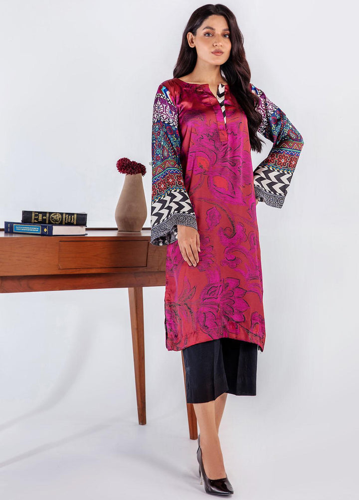 Bareen Casual Pret Printed Silk Shirt BR22SE BSH-20