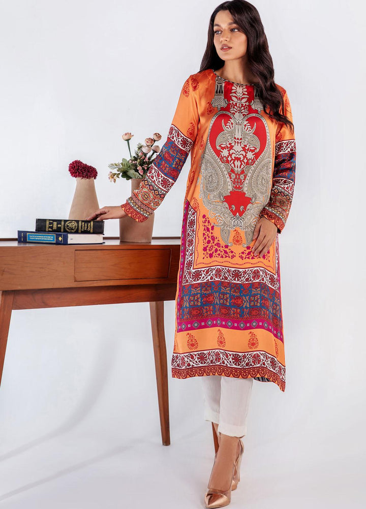 Bareen Casual Pret Printed Silk Shirt BR22SE BSH-21
