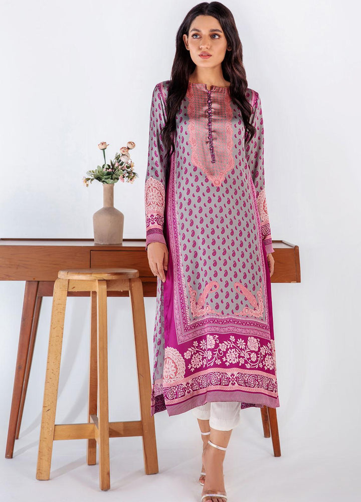 Bareen Casual Pret Printed Silk Shirt BR22SE BSH-24