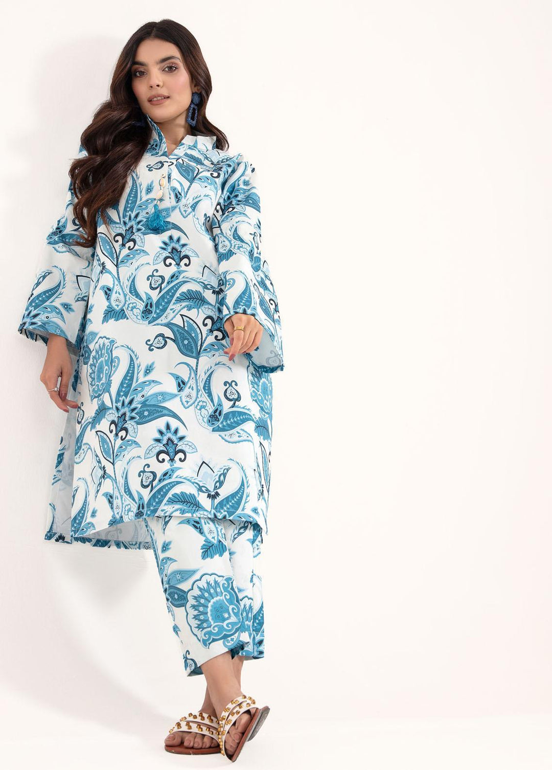 Bareen Pret Casual Cotton Satin 2 Piece BR23S BCS2PC-03