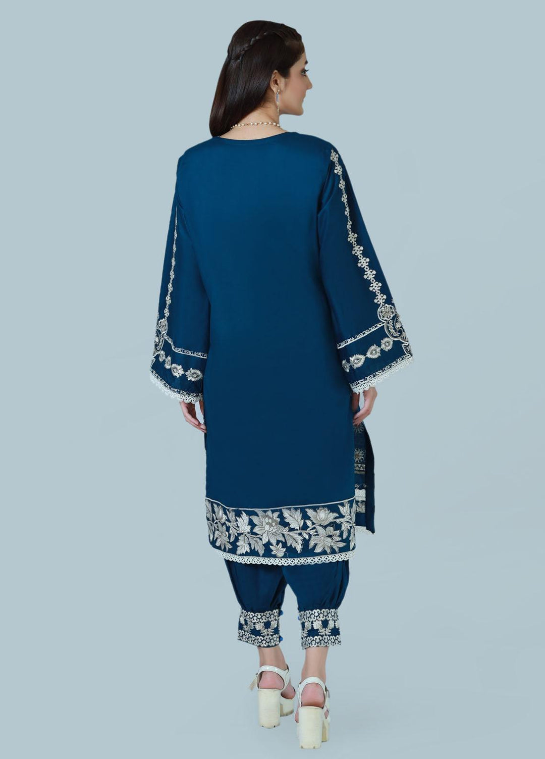 Bareeq Pret  Lawn 3 Piece Suit Tribal Ink