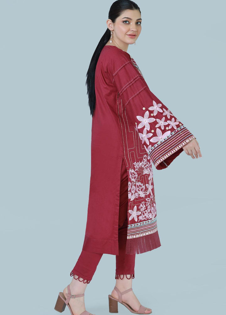 Bareeq Pret  Lawn 3 Piece Suit Floral Spruce