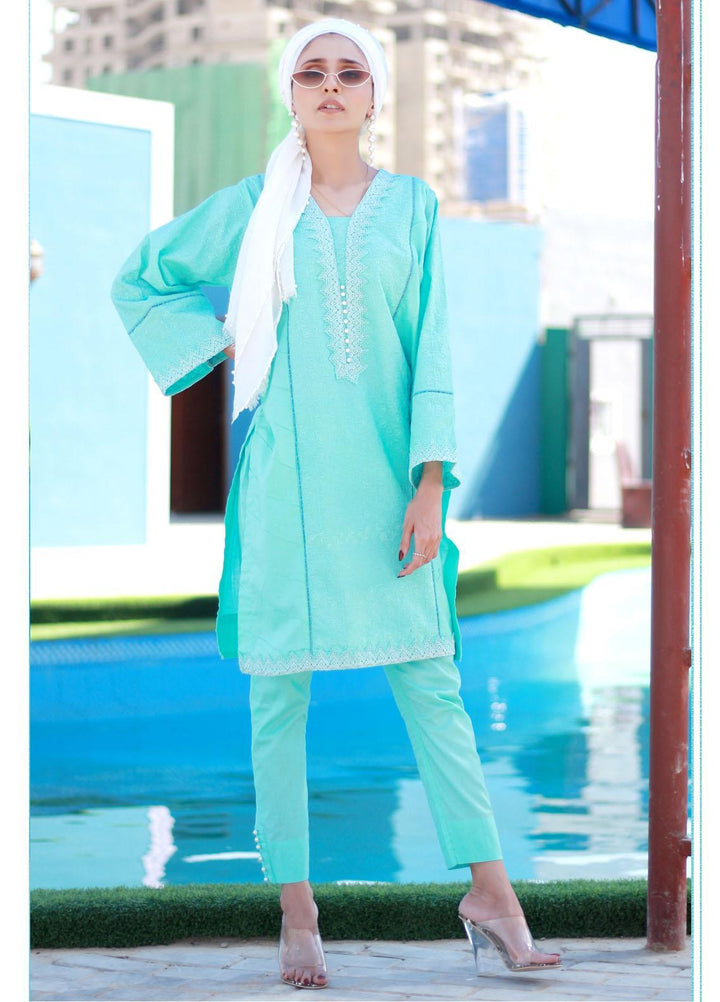 Bareeq Pret  Chikankari 2 Piece Suit Chikan-Kari