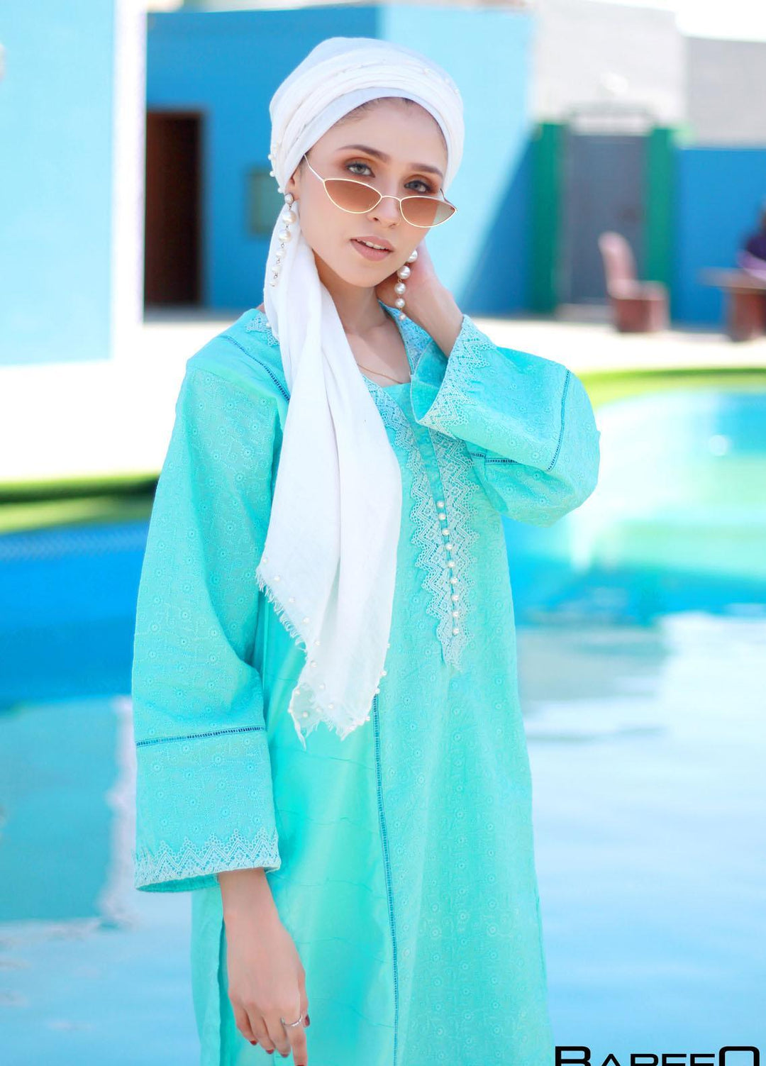 Bareeq Pret  Chikankari 2 Piece Suit Chikan-Kari