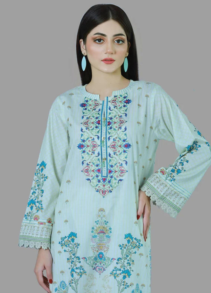 Bareeq Printed Lawn Suits Unstitched 3 Piece BRQ23U Pearl Vintage - Summer Collection