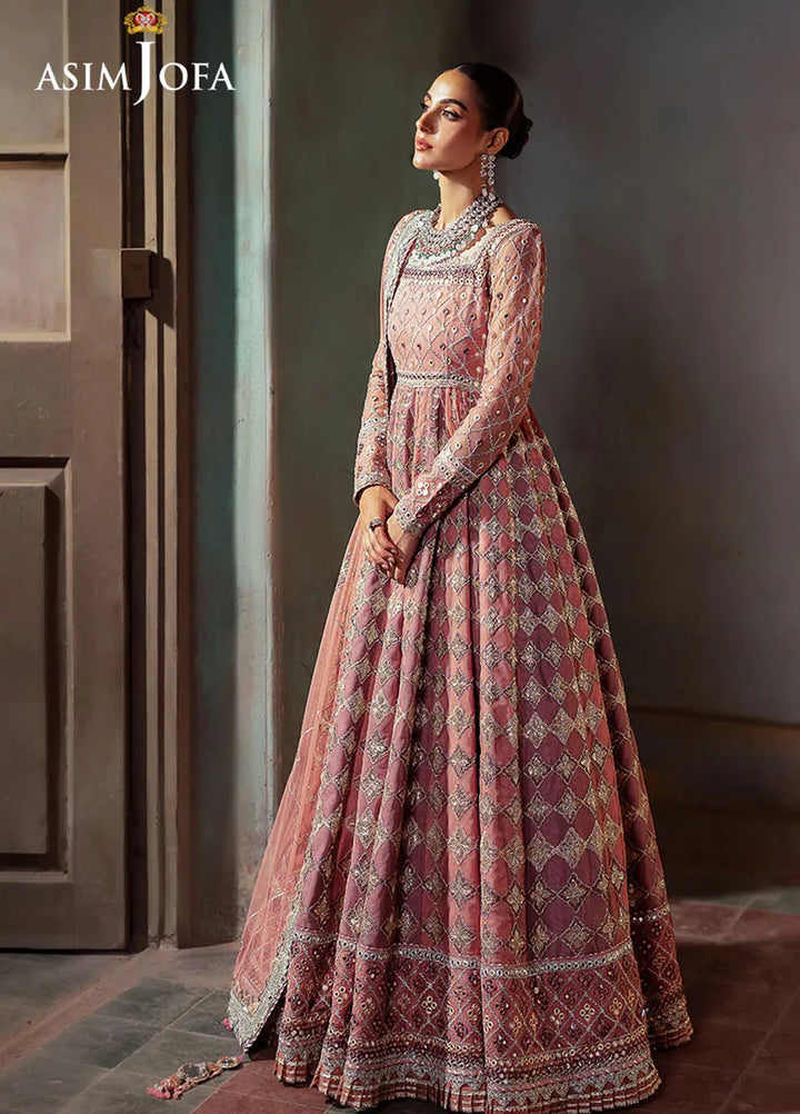 Bekhudi by Asim Jofa Embroidered Suit Unstitched 3 Piece AJKB-03 - Luxury Collection