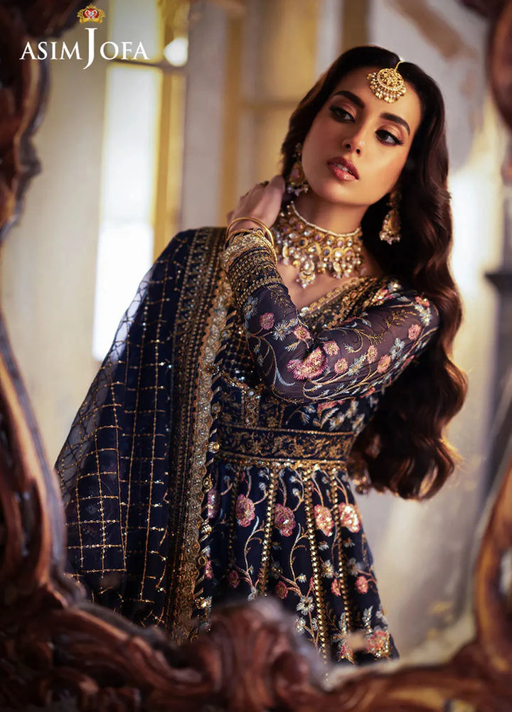 Bekhudi by Asim Jofa Embroidered Suit Unstitched 3 Piece AJKB-09 - Luxury Collection