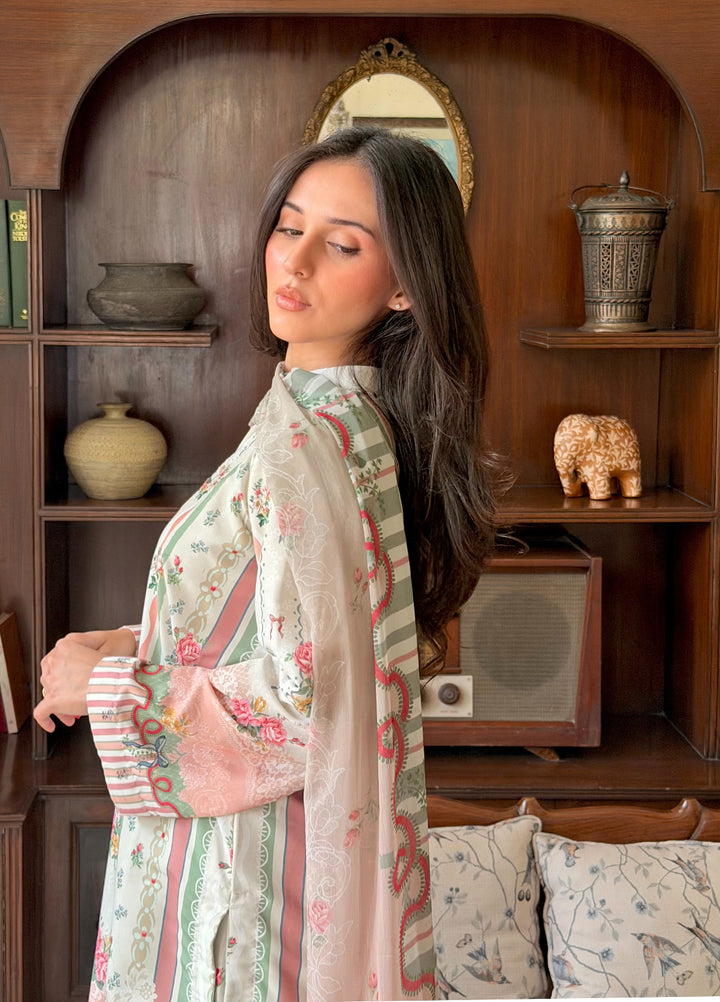 Bella Vacanza by Sahane RTW Printed Poly 3 Piece Suit PY7005 Casual Collection
