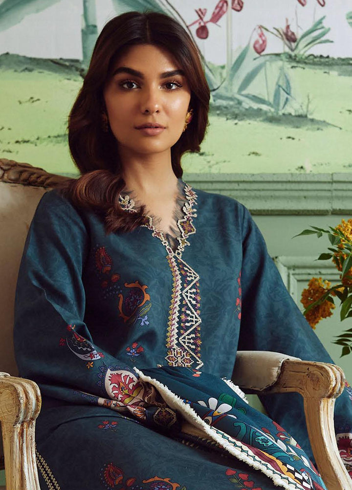 Bellini By Seran Embroidered Viscose Suits Unstitched 3 Piece SRN23BL D-09 Camille - Winter Collection