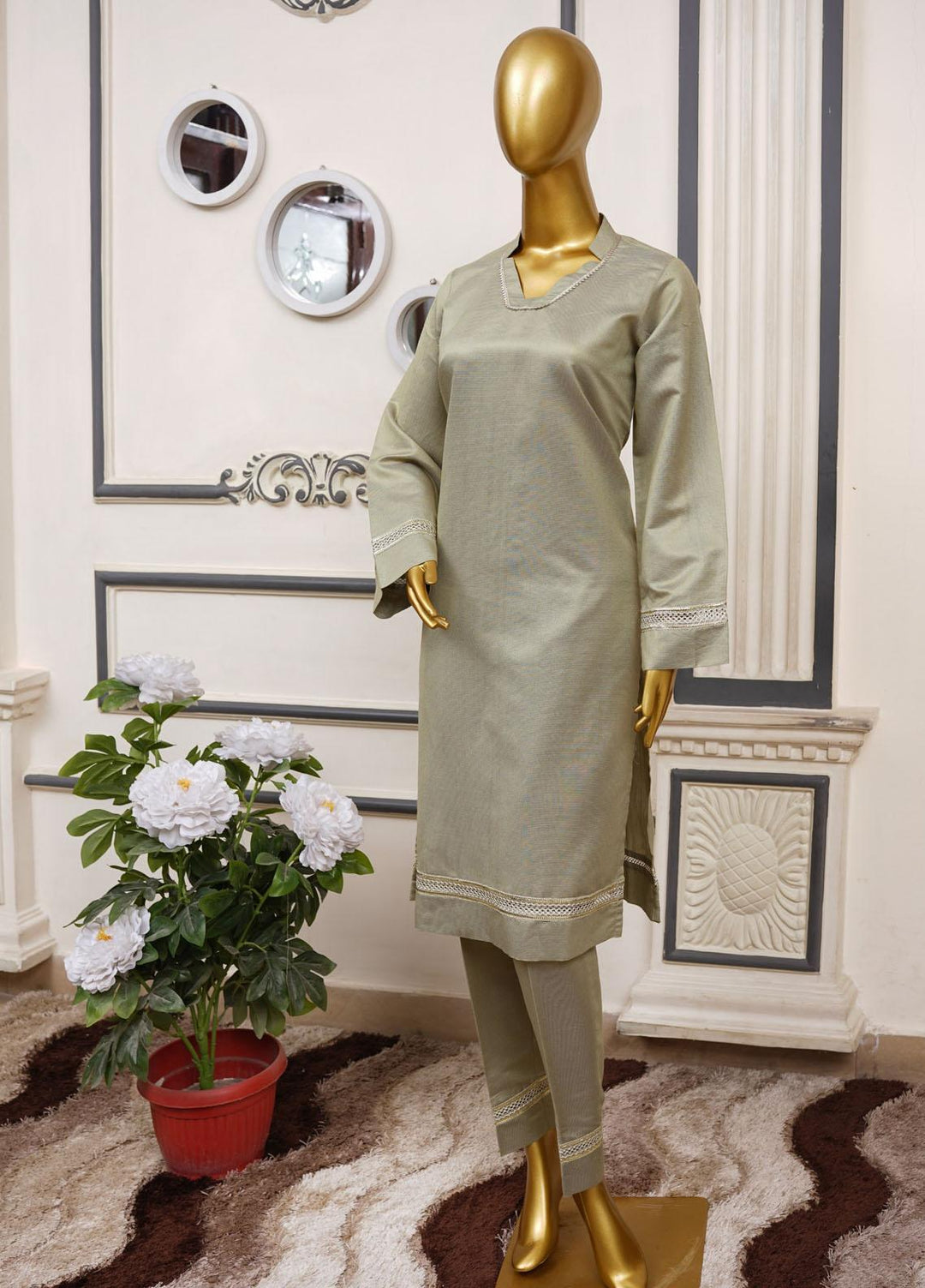 Bint-al-Bilaad Casual Pret  Khaadi 2 Piece Suit BAB23CP 4003