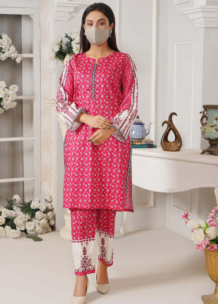 Bint-al-Bilaad Casual Pret Printed Lawn 2 Piece Suit BAB23SL 3022