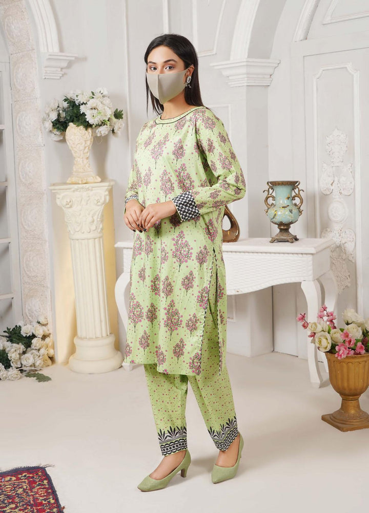 Bint-al-Bilaad Casual Pret Printed Lawn 2 Piece Suit BAB23SL 3023