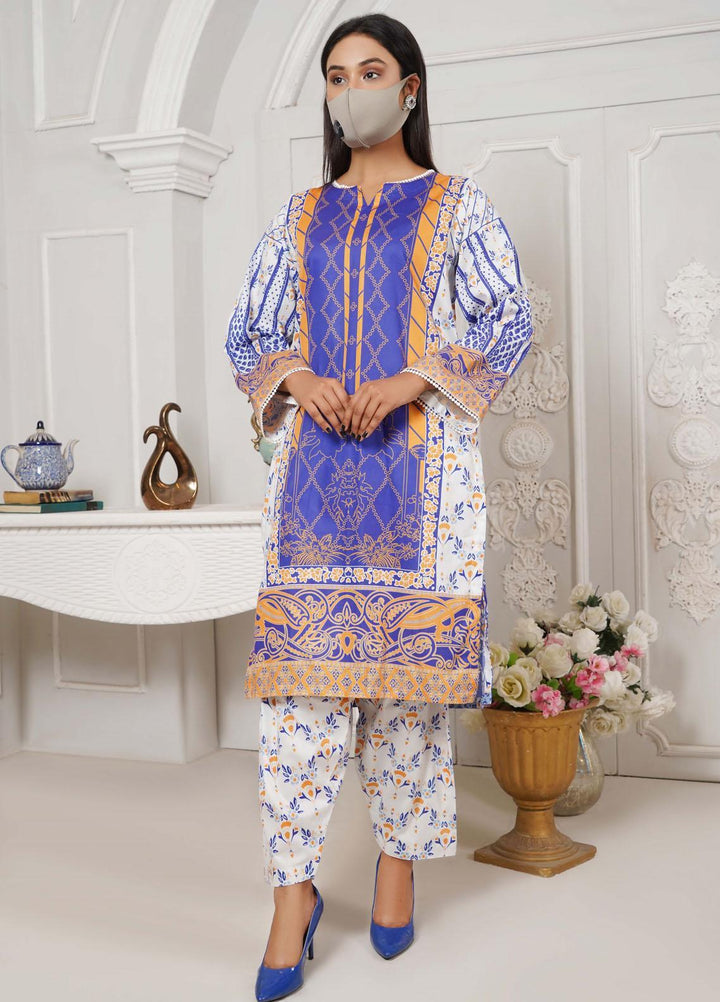 Bint-al-Bilaad Casual Pret Printed Lawn 2 Piece Suit BAB23SL 3024