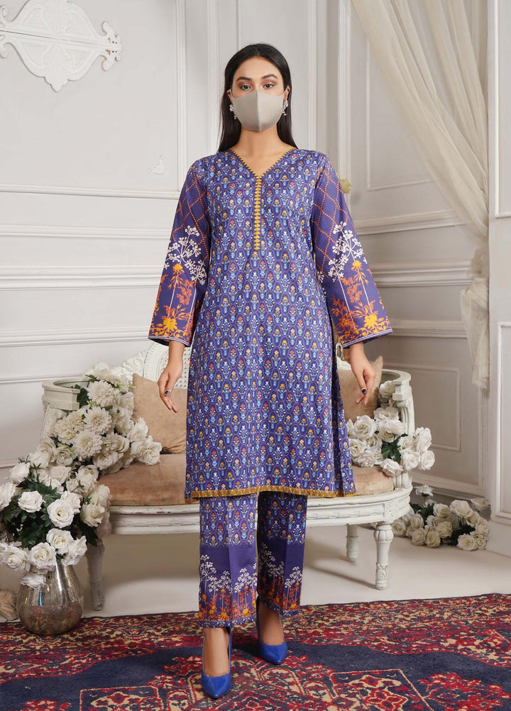 Bint-al-Bilaad Casual Pret Printed Lawn 2 Piece Suit BAB23SL 3026